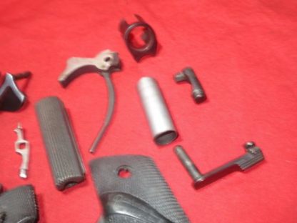 Colt, Model MK IV, 45 Caliber, Parts, Grips, Trigger, Hammer, Disconnector - Image 5