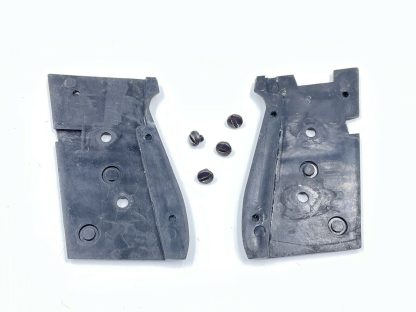 Jimenez J.A. 9 9mm pistol parts:   grips and screws - Image 2