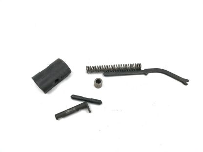Ruger P97DC 45acp pistol parts, hammer strut, spring, pin, detent, and seat