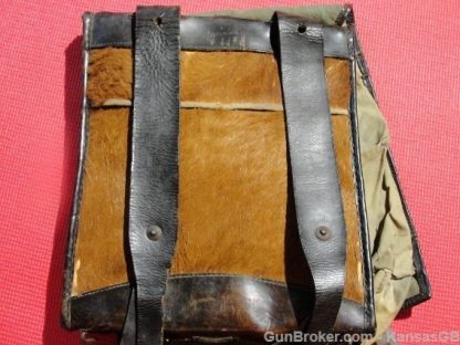 German WW army pony fur pack 1939 rucksack - Image 11