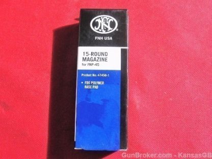 FN FNP-45 15 rd NIB factory magazine 47456-1 - Image 2