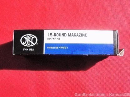 FN FNP-45 15 rd NIB factory magazine 47456-1 - Image 3