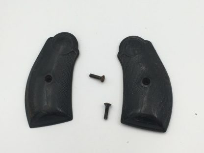 Harrington & Richardson model 732 32S&W revolver parts, grips, 2 screws