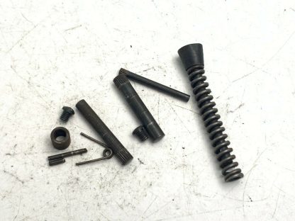 FIE Brazil SB 12ga Shotgun Parts, Plunger, pins, springs, screws and bushing.