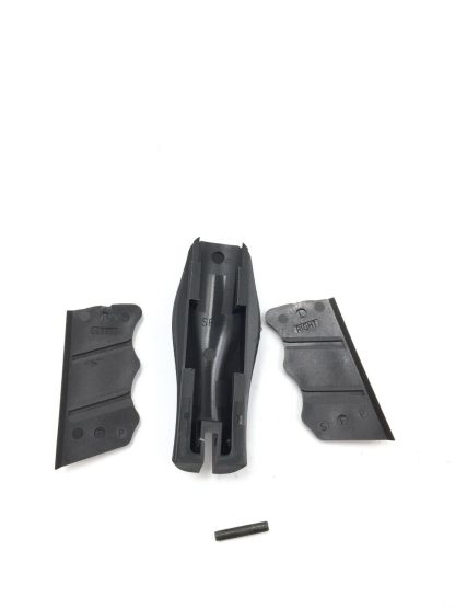 H&K VP40 40S&W, pistol parts, left and right grip panel, back strap, and pin - Image 6