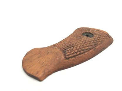 Hi Standard Power Plus 38SPL Revolver Parts: Wooden Grips With Screw - Image 6