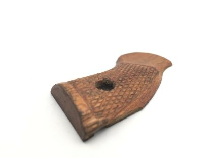 Hi Standard Power Plus 38SPL Revolver Parts: Wooden Grips With Screw - Image 5