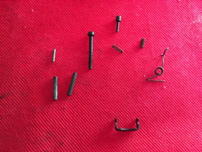 Kassnar PA-63 9x18mm pistol parts, grip screw, springs, pins, other parts