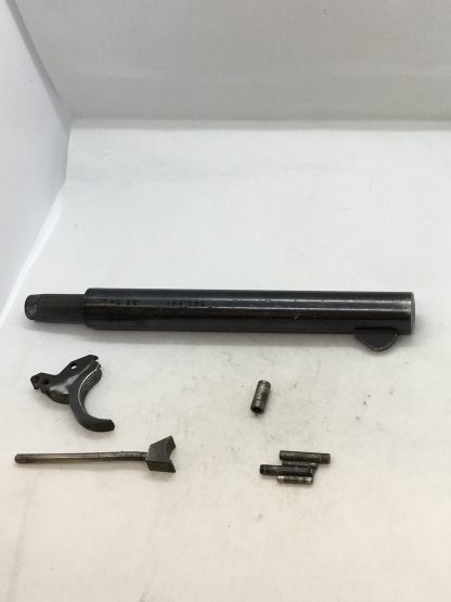 J.C. Higgins model 88 22 revolver parts, Barrel, hammer sleeve, 4 pins, hammer spring guide, trigger