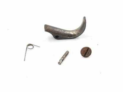 J. Stevens 107B 12ga Single Shot Shotgun Parts: TRIGGER, SPRING, PIN & SCREW - Image 4