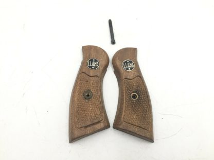 Llama M1 32 S&W Revolver Parts: Grips with Screw