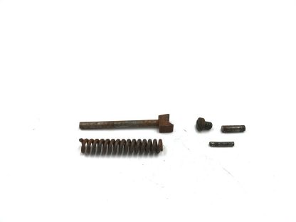 J. Stevens older version 12ga. shotgun parts, mainspring, guide, pins, & screws
