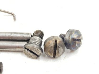 Savage SXS, Double barrel 20ga Shotgun Part: Spring, screws, pins - Image 2