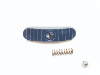 Mossberg 500A, 12ga Shotgun Part: Safety stop and button - Image 2