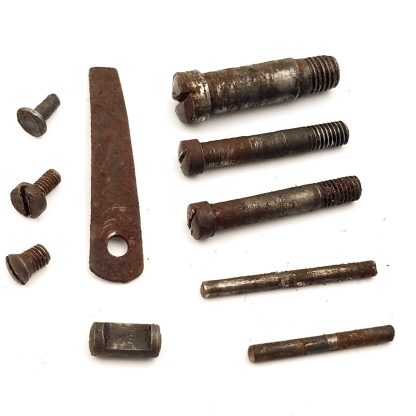 J. Stevens 105, 12ga Shotgun Part. Screws, Pins, Spring & Stud - Image 2