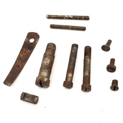 J. Stevens 105, 12ga Shotgun Part. Screws, Pins, Spring & Stud