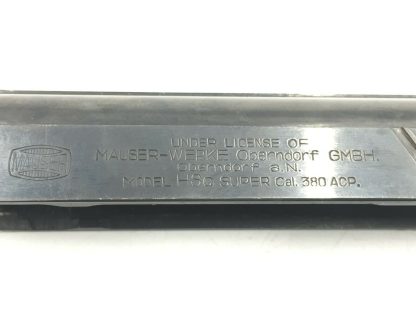 Mauser HSC Super 380ACP Pistol Parts: Slide - Image 11