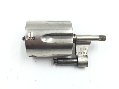 Smith & Wesson 36, 38Spl Revolver Parts: Cylinder with Yoke *Factory Nickel* - Image 2