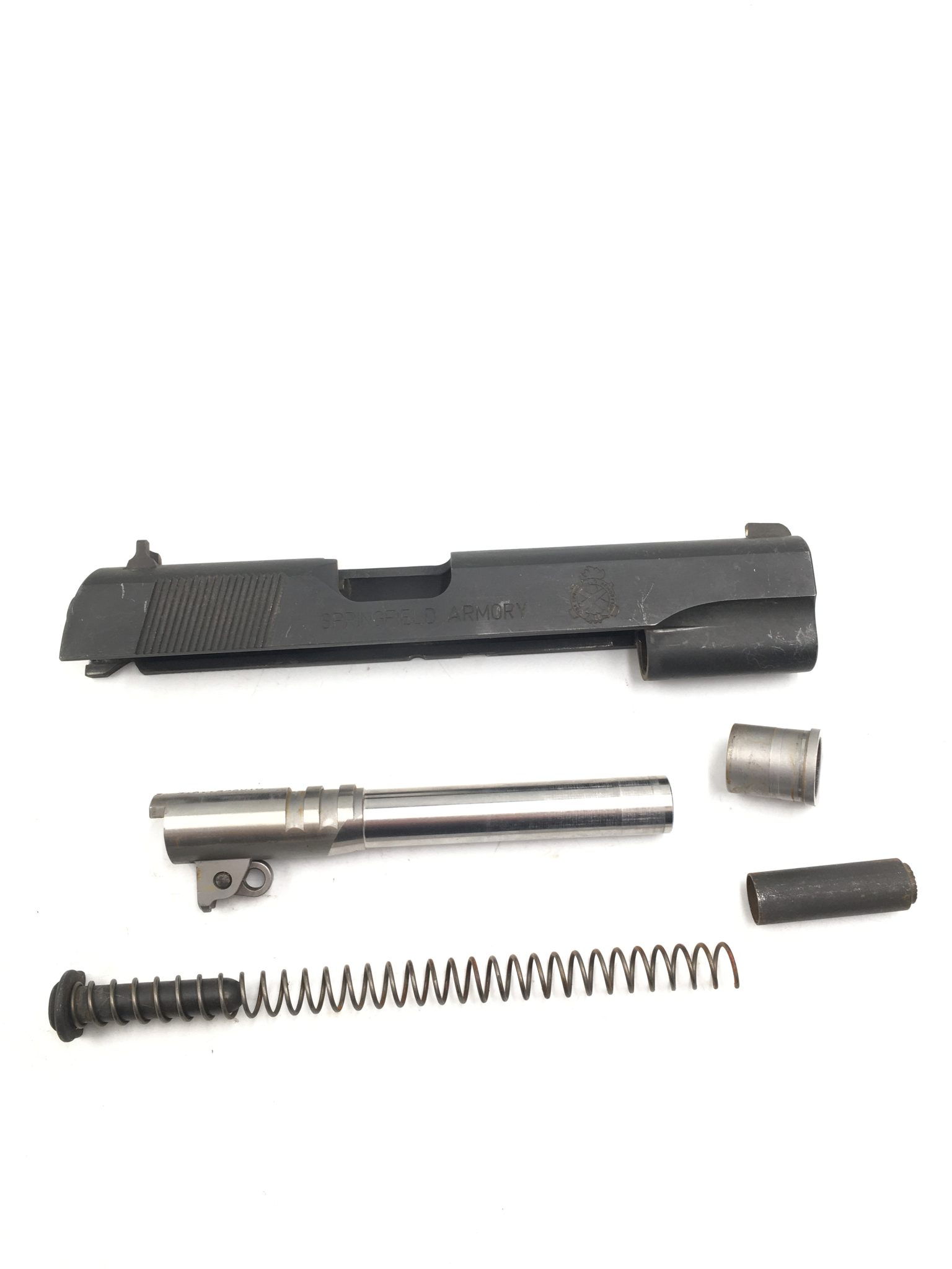 Springfield 1911 A1 45acp Pistol Parts Slide Barrel Recoil Spring Guide Barrel Bushing