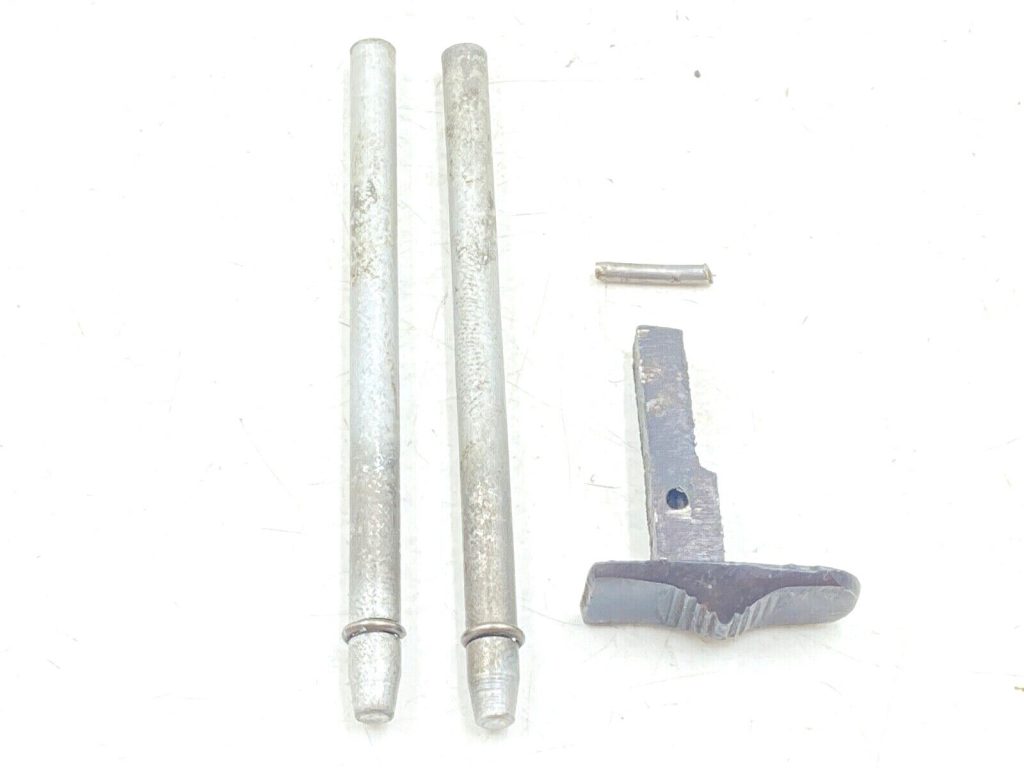 Kmart Boito, 12 Gauge Shotgun parts Safety catch thumb piece, pins