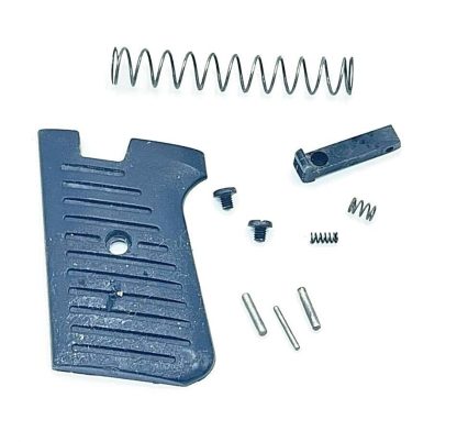 Bryco Arms 38 .380ACP Pistol Parts: Left Grip, Screws, Mag Catch, Springs & Pins