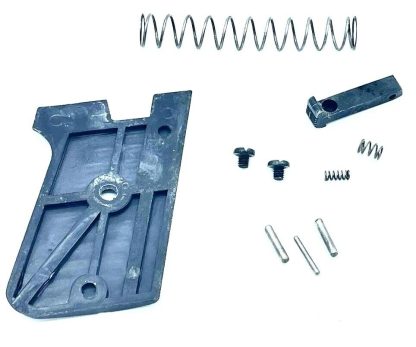 Bryco Arms 38 .380ACP Pistol Parts: Left Grip, Screws, Mag Catch, Springs & Pins - Image 3