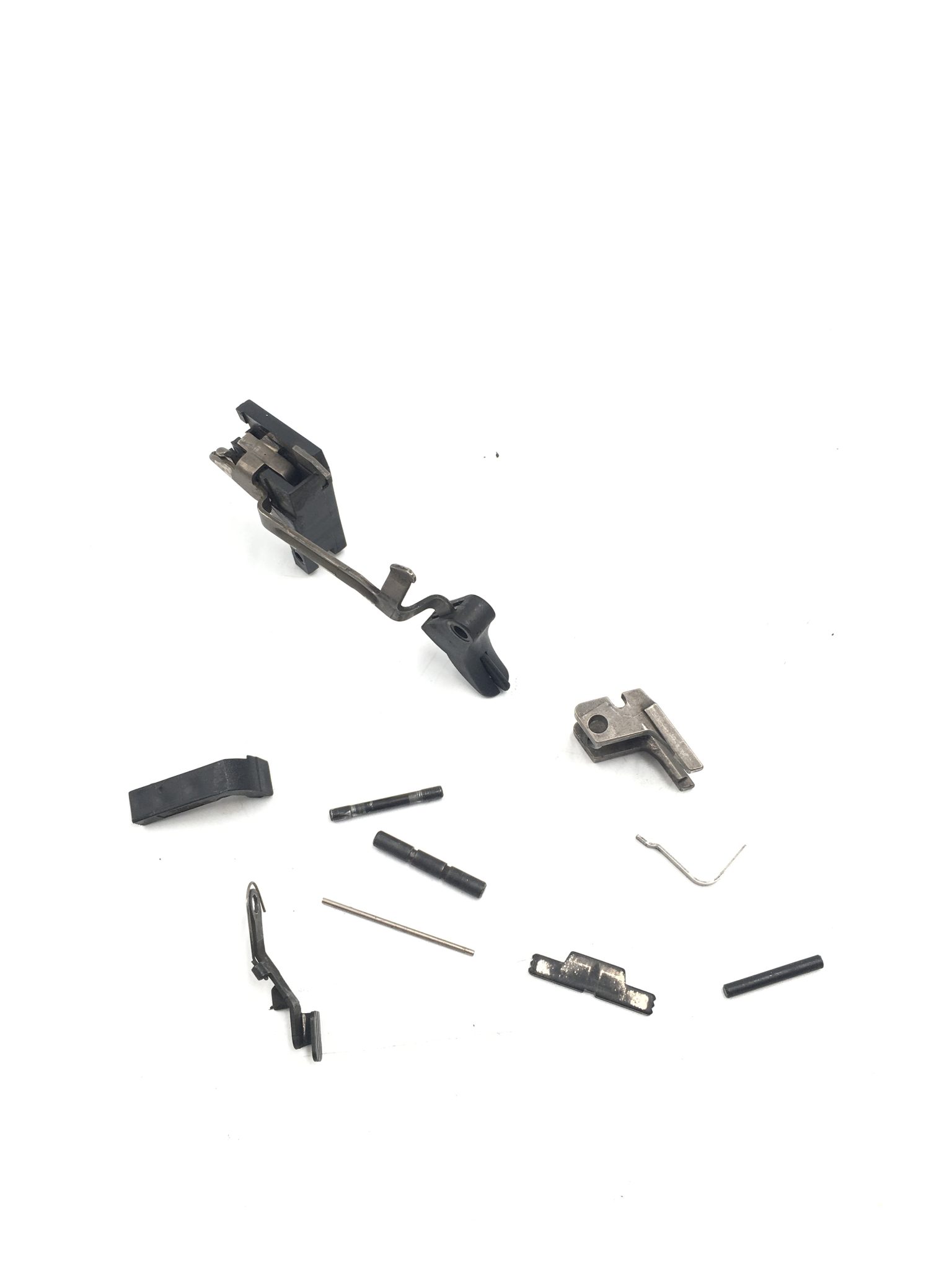 Glock 17 Gen3 9mm Pistol Parts trigger assembly, magazine catch, slide