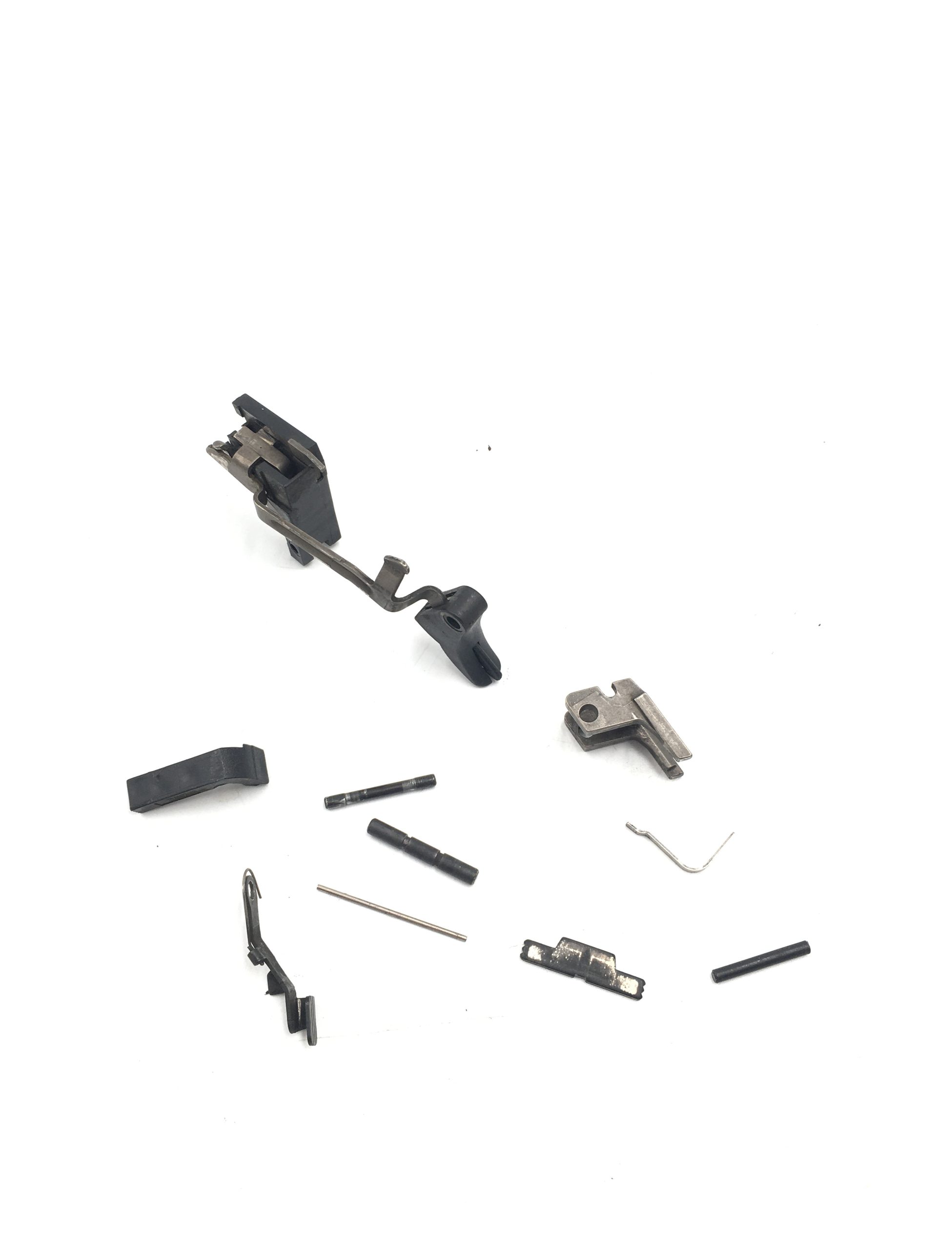 Glock 17 Gen3 9mm Pistol Parts trigger assembly, magazine catch, slide