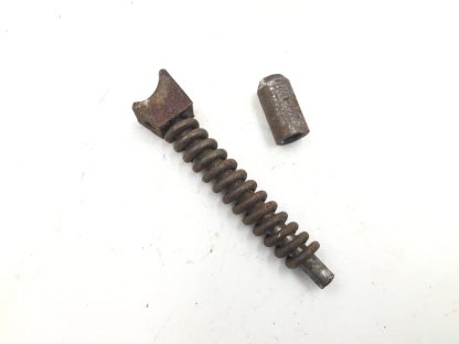 J Stevens "94 B" 12 Gauge Shotgun Parts: Mainspring Plunger, Spring, & Seat - Image 2