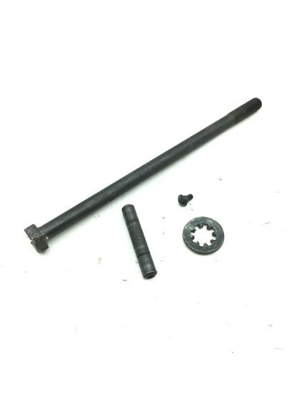 Winchester 1200 12ga. shotgun parts, stock bolt, washer, pin, and screw