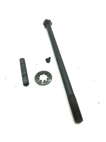 Winchester 1200 12ga. shotgun parts, stock bolt, washer, pin, and screw - Image 3
