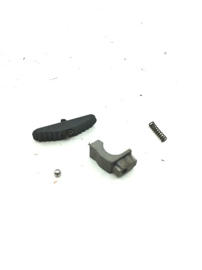 Mossberg 500A, 12ga Shotgun Part. Safety, Button, Plate, Ball, Spring & Screw - Image 6