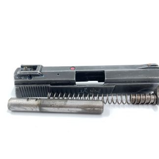 Jimenez J.A. 9 9mm pistol parts, slide, barrel, and recoil spring