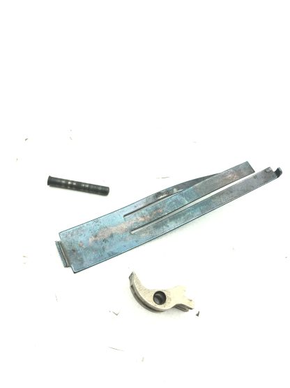 Colt M1991A1 45acp, pistol parts, lever, pin, and spring - Image 3