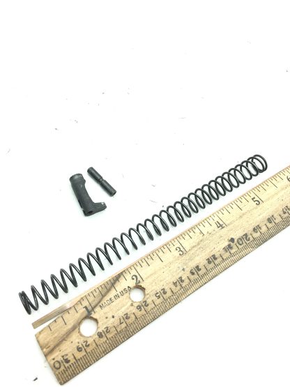 Citadel M1911 .45cal pistol parts, spring, pin, and mag. catch - Image 4