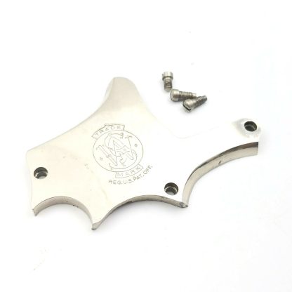 Smith & Wesson 10-6, 38 SPL Revolver Part. Sideplate w/ Screws