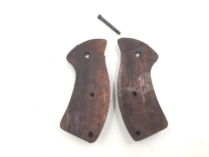 Charter Arms Pathfinder 22LR Revolver Parts: Wooden Grips with Screw - Image 3