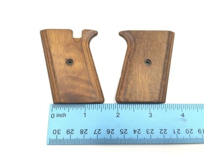 Davis p-32 32ACP Pistol Parts: Wooden Grips with Screws - Image 5