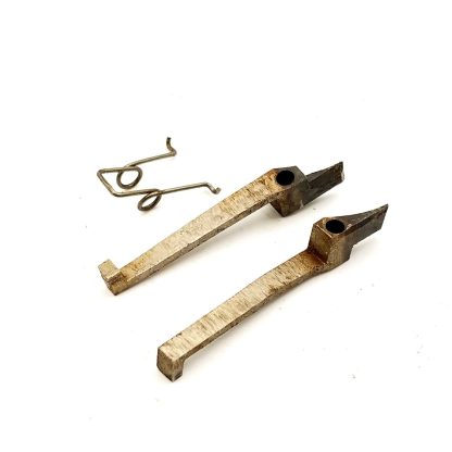 J. C. Higgins 101.7 SxS,12ga Shotgun Part. Levers w/ Spring - Image 7