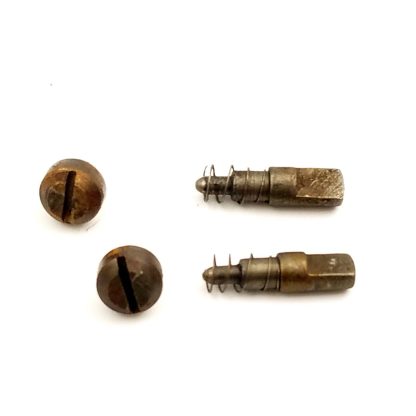 J. C. Higgins 101.7 SxS, 12ga Shotgun Part. Firing Pins w/ Springs, Screws - Image 3