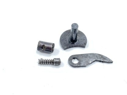 FEG PA-63 9mm pistol parts, hammer stop, plunger, spring, lever, and pin - Image 2