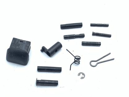 Ruger LCP 380ACP pistol parts: pivot, seat, pins, springs