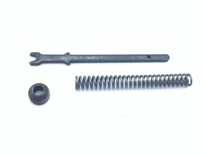 Smith & Wesson 36 38spl pistol parts: mainspring, stirrup, seat