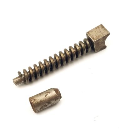 J. C. Higgins 101.1, 12ga Shotgun Part. Mainspring w/ Plunger, Seat - Image 5
