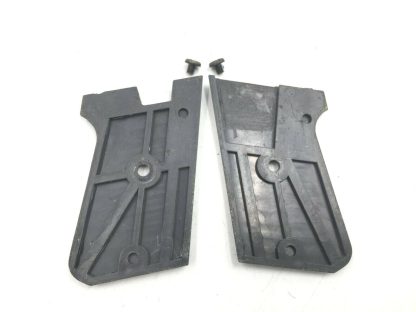 Bryco Arms 38 380ACP Pistol Parts: Black Plastic Grips with Screws - Image 3
