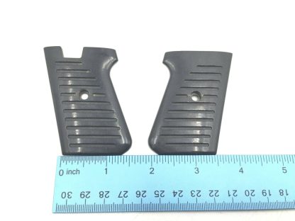 Bryco Arms 38 380ACP Pistol Parts: Black Plastic Grips with Screws - Image 5