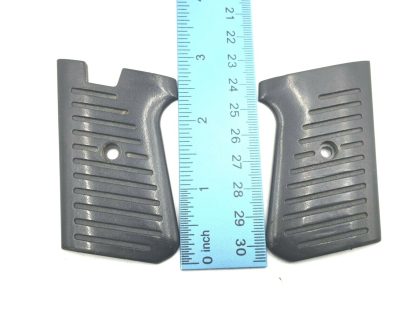 Bryco Arms 38 380ACP Pistol Parts: Black Plastic Grips with Screws - Image 6