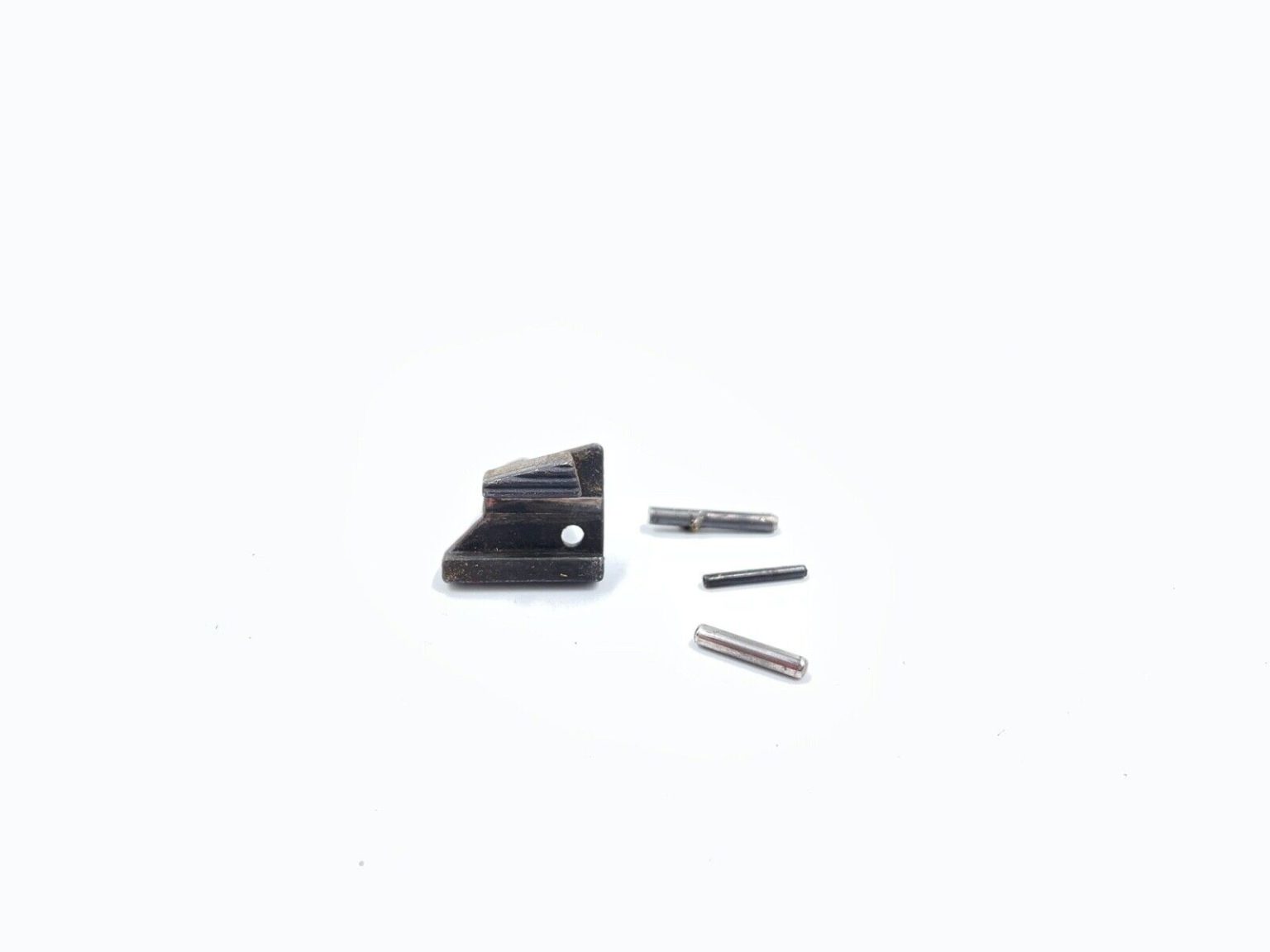 Jimenez Arms JA9 9mm pistol parts, disassembly button and pins ...