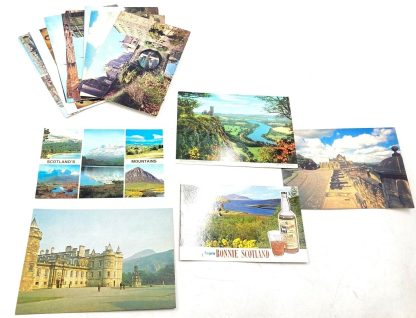 Vintage Lot of ScotlandThemed Postcards