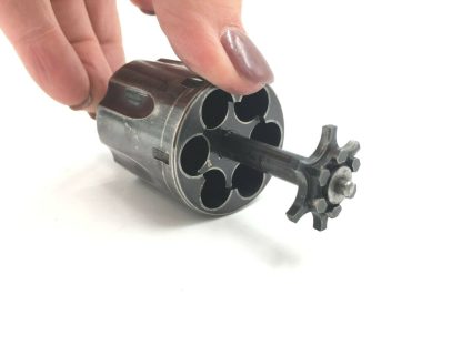 Smith & Wesson 10-6 38SPL Revolver Parts: Cylinder with Yoke - Image 8